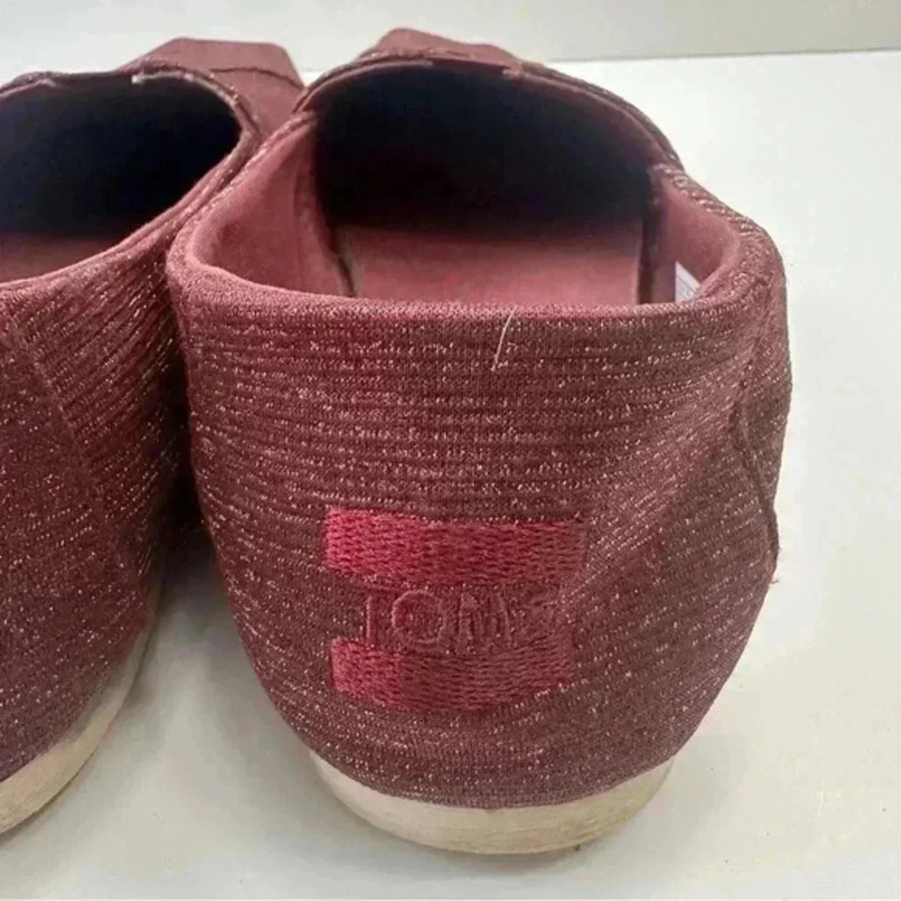 Toms alpargata burgundy